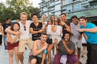 Exchange students loving CUHK already.